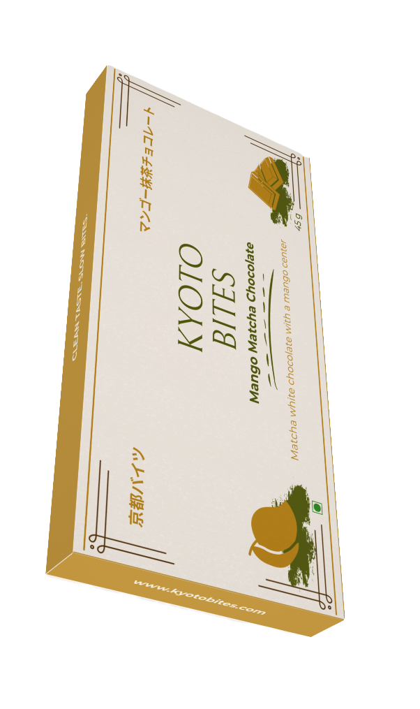 Mango Matcha Chocolate packaging